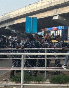 Police on ground to control Protest