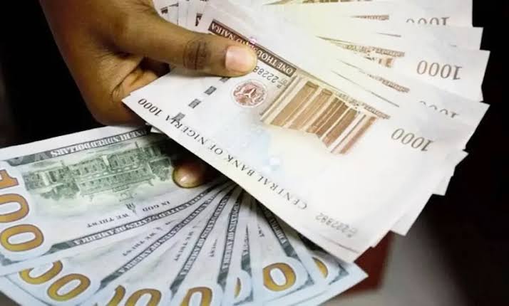 Naira against the Dollar